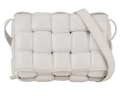 Padded Cassette, Leather, White, 73460, 2*